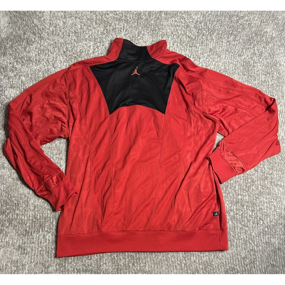 Jordan Jacket XXL Red Full Zip Track Jumpman Logo Men's Athletic Nike Air HTF